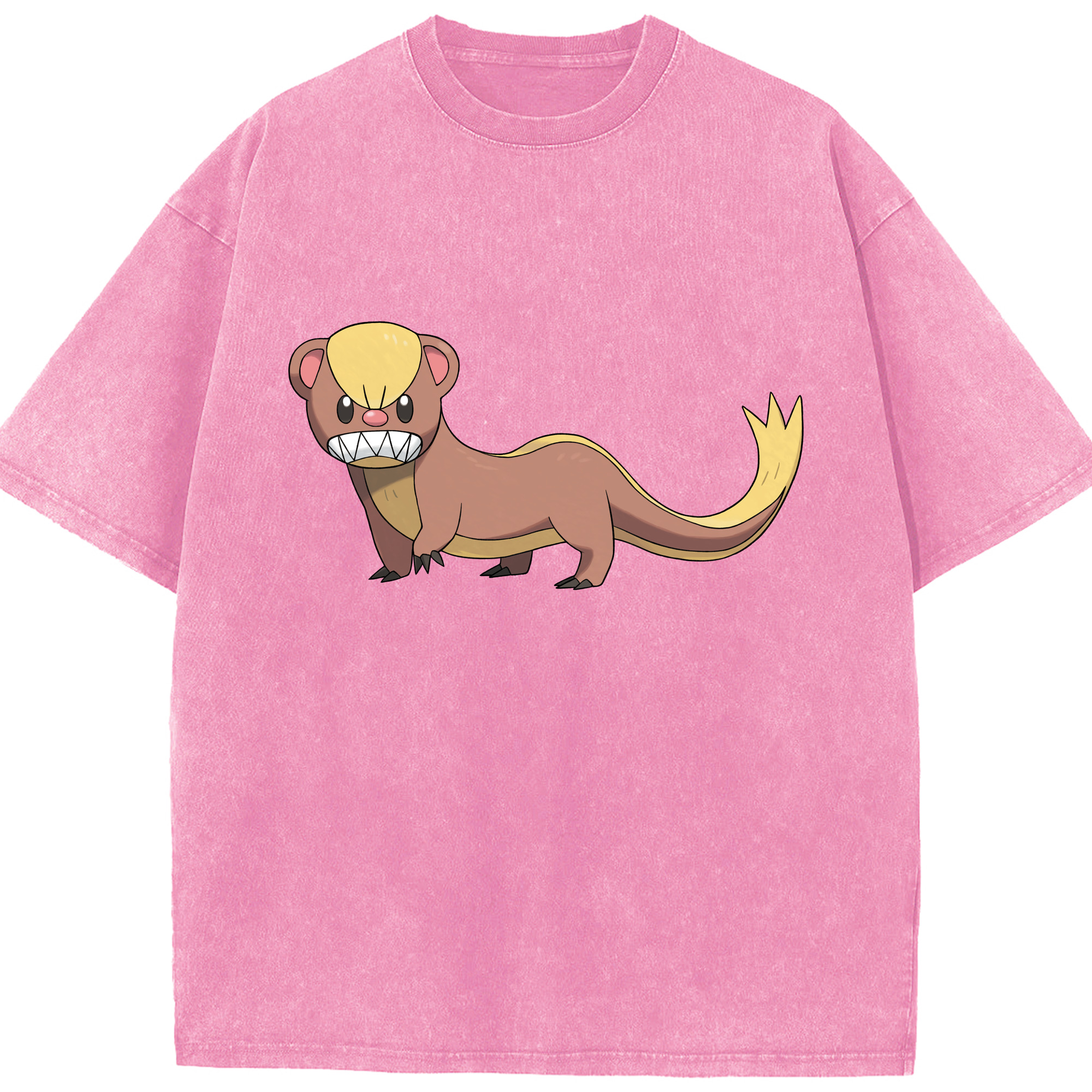 （画像用） ポケットモンスター Pokémon 綿100% ヴィンテージ風 半袖Tシャツ（フロントプリント）
